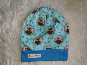 Beanie Kopfumfang 53-55cm "Eule"